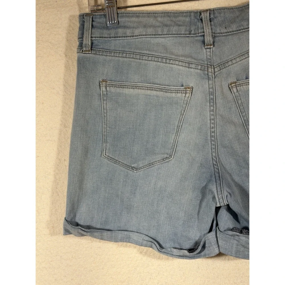 White House Black Market Denim Shorts Womens 30 Distressed Y2K Festival Coquette